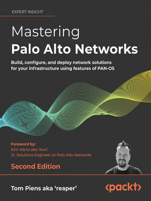 cover image of Mastering Palo Alto Networks